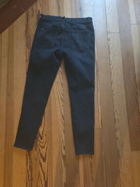J. Crew Black Skinny Stretch Jeans